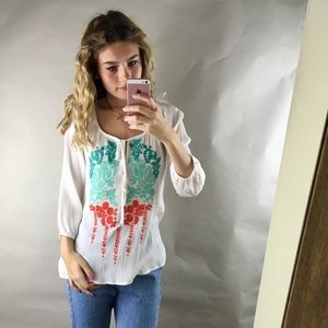 Cute Embroidered Top | Sz SM